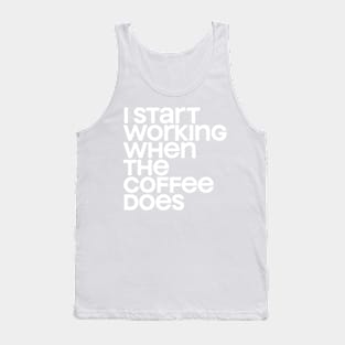 Start Working Tank Top